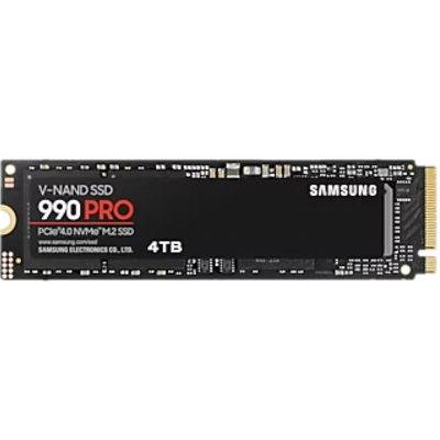 Samsung 990 PRO, PCIe 4.0, NVMe 2.0, 2TB, 2400 TBW