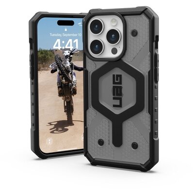 ( UAG ) Urban Armor Gear Pathfinder compatible with Magsafe tok IPHONE 15 PRO ash