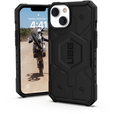 ( UAG ) Urban Armor Gear Pathfinder compatible with MagSafe tok IPHONE 14 PLUS black