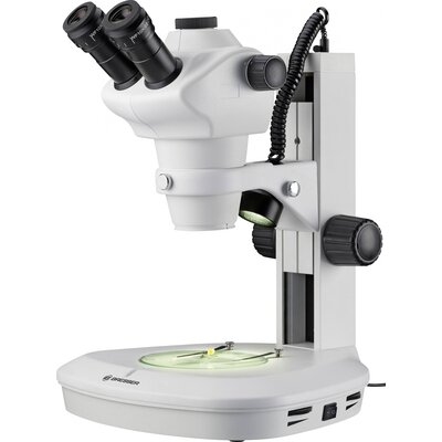 Bresser Optik Science ETD-201 Trino Zoom Sztereo mikroszkóp Trinokulár 50 x Beeső fény, Átvilágítás