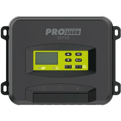 ProUser SCP50 Napelem töltésszabályozó PWM 12 V, 24 V, 36 V, 48 V 50 A