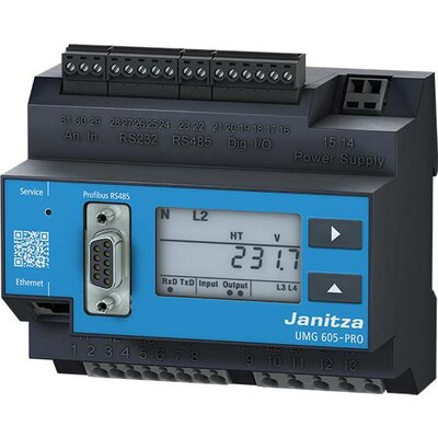 Janitza UMG 605-PRO Feszültség minőség analizátor