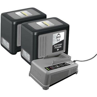 Kärcher Professional Starter Kit Battery Power+ 36/60 2.445-071.0 Szerszámakku és töltő 36 V 6.0 Ah Lítiumion