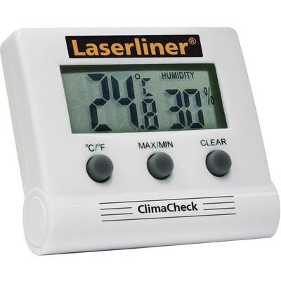Légnedvesség mérő Laserliner ClimaCheck 20 % rF 99 % rF Kalibrált: ISO