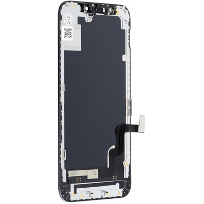 LCD kijelző iPhone 12 Mini + érintőképernyő fekete (JK Incell)