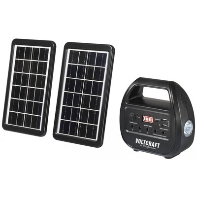 VOLTCRAFT VC-PS15000-Solar VC-14297675 Napelemes powerbank Töltőáram napelem (max.) 0.51 A 3 W 15000 mAh