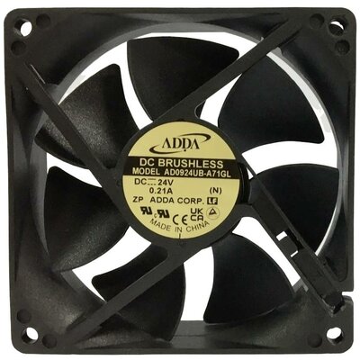 ADDA AD0924UB-A71GL (N) Axiális ventilátor 24 V/DC (H x Sz x Ma) 92 x 92 x 25 mm