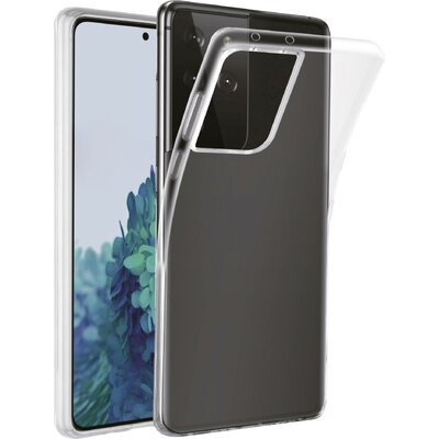 Vivanco Super Slim Hátlap Samsung Galaxy S21 Ultra (5G) Átlátszó Homoktömör, Fröccsenő víz álló, Álló funkció, Ütésálló, Víztaszító