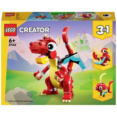 LEGO® CREATOR 31145 vörös sárkány