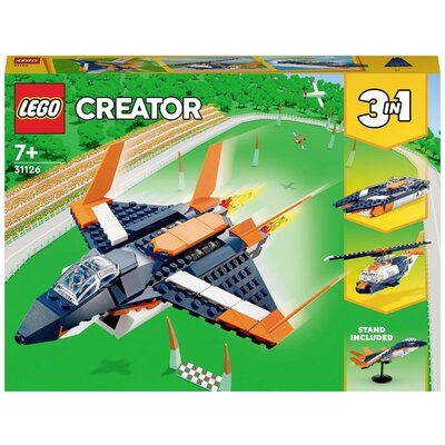 LEGO® CREATOR 31126 szuperszonikus sugárhajtású