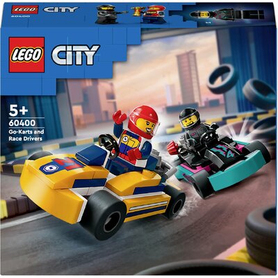 LEGO® CITY 60400 Gokartozás versenyzőkkel