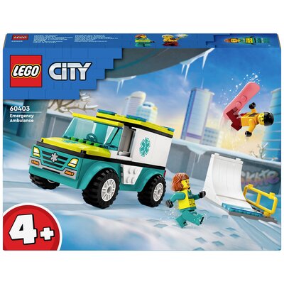 LEGO® CITY 60403 Mentők és snowboardosok