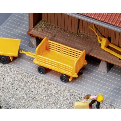 Faller 180991 H0 platformkocsi, narancssárga, 2 üléses Építőkészlet
