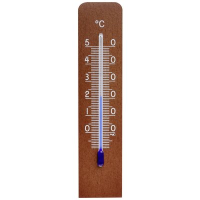 TFA Dostmann Analoges Innenthermometer Hőmérő Mogyorófa
