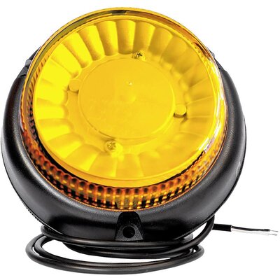 Fristom Körkörös lámpa FT-101 3S LED 12 V, 24 V, 36 V Fedélzeti hálózatról Fix rögzítés, Csavaros szerelési mód Narancssárga