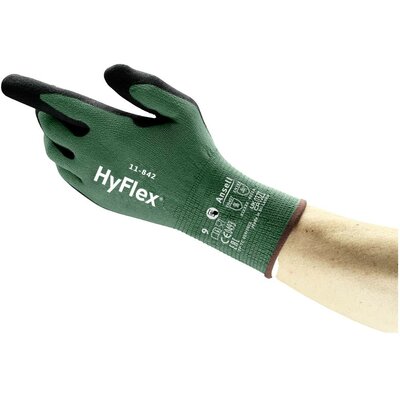 Ansell HyFlex® 11842100 Nylon, Spandex® Munkakesztyű Méret (kesztyű): 10 1 pár