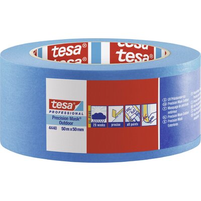 tesa PRECISION OUTDOOR 04440-00004-00 Krepp szalag tesa® Professional Kék (H x Sz) 50 m x 50 mm 1 db
