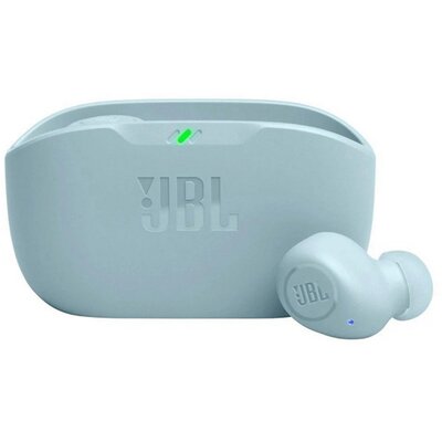 JBL JBLWBUDSMNT JBL WAVE BUDS bluetooth fülhallgató SZTEREO (v5.2, TWS, mikrofon, zajszűrő, IP54 + töltőtok) MENTAZÖLD