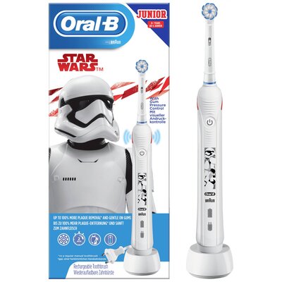 Oral-B Pro 3 Junior Star Wars D505.513.2K Elektromos gyermek fogkefe Forgó/oszcilláló Fehér