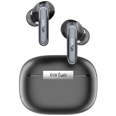 EARFUN TW210B EARFUN AIR 2 bluetooth fülhallgató SZTEREO (v5.3, TWS, mikrofon, zajszűrő, IPX7 vízálló + töltőtok) FEKETE [Motorola Moto G24]