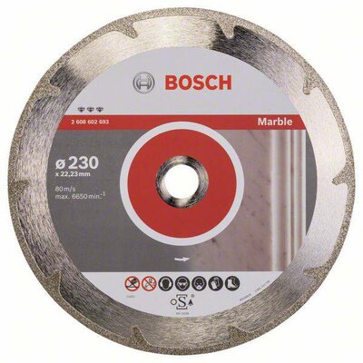 Bosch Accessories 2608602693 Bosch Power Tools Gyémánt bevonatú vágótárcsa Ø 230 mm 1 db