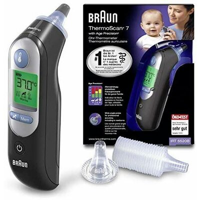 Braun ThermoScan 7 Infra lázmérő Előmelegített mérőhegy