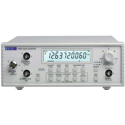 Frekvenciaszámláló 0,001 Hz - 6 GHz, Aim TTi TF960