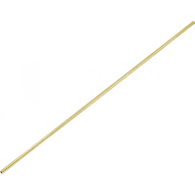 Sárgaréz Cső Profil (Ø x H) 10 mm x 500 mm Belső Ø: 8 mm 1 db