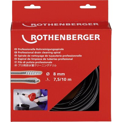 Rothenberger 72412 Csőtisztító tengely 7.5 m Átmérő 8 mm