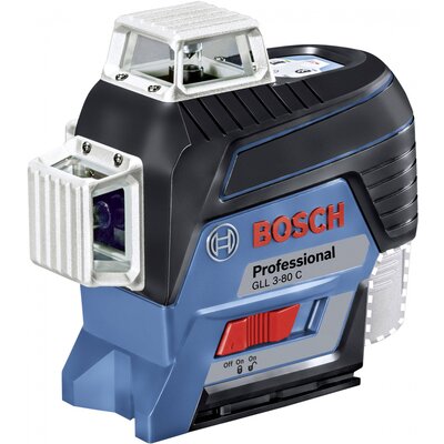 Bosch Professional GLL 3-80 C Vonallézer Kalibrált (ISO) Hatótáv (max.): 120 m