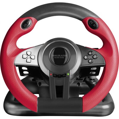 SpeedLink TRAILBLAZER Racing Wheel Kormány USB PlayStation 3, PlayStation 4, PlayStation 4 Slim, PlayStation 4 Pro, PC, Xbox One, Xbox One S Piros/fekete