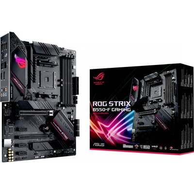 Asus ROG STRIX B550-F GAMING Alaplap Foglalat AMD AM4 Formafaktor ATX Alaplapi chipszet AMD® B550