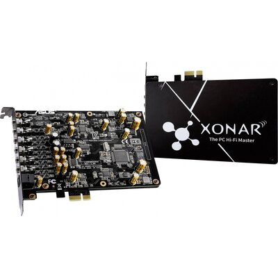 Asus Xonar AE 7.1 Hangkártya, belső PCIe Digitális kimenet, Külső fejhallgató csatlakozó