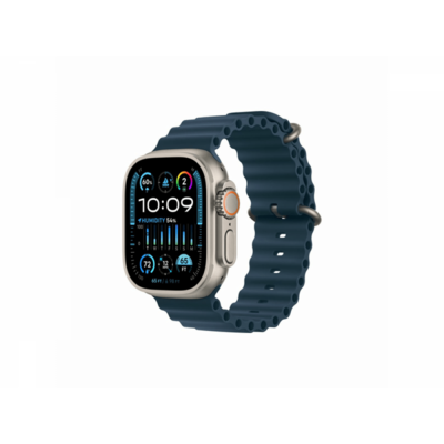 Apple Watch Ultra2 Cellular 49mm Titánium tok, Kék szíj