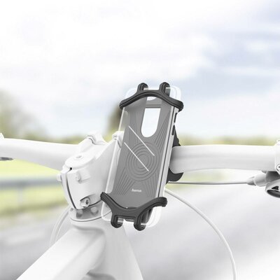 Hama Kerékpáros mobiltelefon tartó Alkalmas: Universal Szélesség (max.): 80 mm