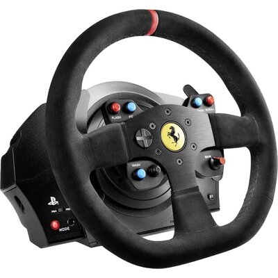 Thrustmaster T300 Ferrari Integral Alcantara Edition Kormány PlayStation 4 Fekete Pedállal
