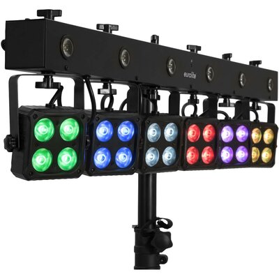 Eurolite LED KLS-180/6 Kompakt-Lichtset DMX LED-es effektsugárzó