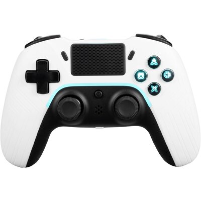 DELTACO GAMING Wireless PS4 & PC Controller Kontroller PlayStation 4, PC, Android, iOS Fehér