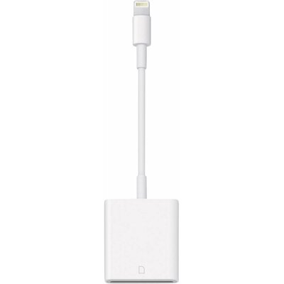 Apple Apple iPad/iPhone/iPod Átalakító [1x Apple Dock dugó Lightning - 1x SD kártyanyílás] 0.10 m Fehér
