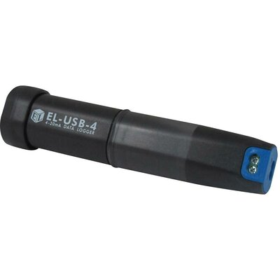 Áramerősség adatgyűjtő Lascar Electronics EL-USB-4 Mérési méret Áramerősség 4 - 20 mA Kalibrált (ISO)