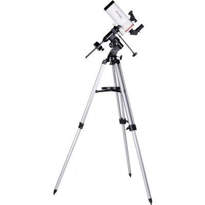 Bresser Optik Maksutov-Cassegrain Messier 100/1400 EQ3 Tükrös teleszkóp Maksutov-Cassegrain Katadioptrikus Nagyítás 54 - 200 x