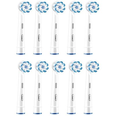 Oral-B Sensitive Clean Feltűzhető fogkefe elektromos fogkeféhez 10 db Fehér
