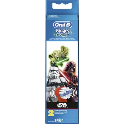 Oral-B Oral-B Star Wars EB10S-4 Feltűzhető fogkefe elektromos fogkeféhez 4 db Többszínű