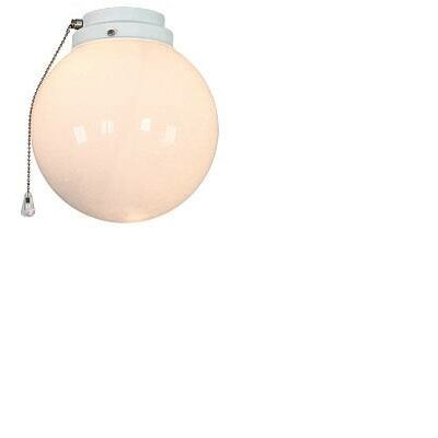 CasaFan 1K WE KUGEL Mennyezeti ventilátor lámpa Opálüveg (fényes)