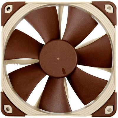 Noctua NF-F12 5V CPU hűtő ventilátorral Barna, Bézs (Sz x Ma x Mé) 120 x 120 x 25 mm