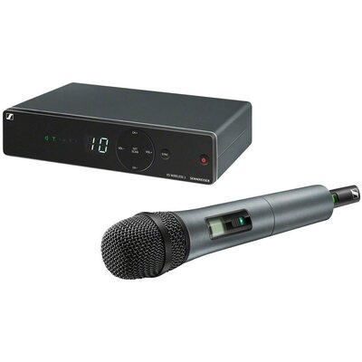 Sennheiser XSW 1-835-B Vezeték nélküli mikrofon készlet Átviteli mód:Rádiójel vezérlésű Csíptetővel