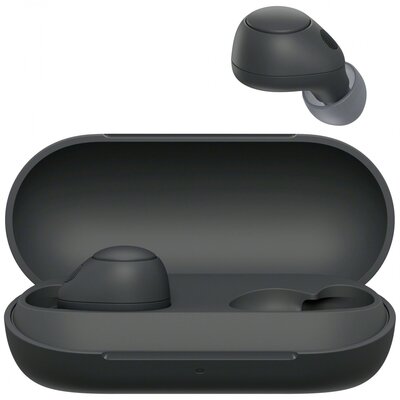 Sony WFC700NB.CE7 HiFi In Ear fejhallgató Bluetooth® Stereo Fekete Noise Cancelling Töltőtok, Izzadásálló, Hangerő szabályozás