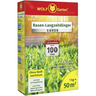 WOLF-Garten 3831015 R-LD 50 hosszú távú gyepműtrágya - 50 nm 1 db