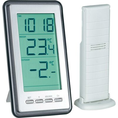 Vezeték nélküli digitális külső-belső hőmérő órával, WS 9160-IT