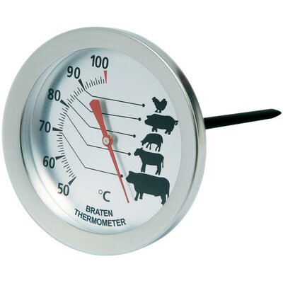 Analóg, beszúrós húshőmérő, grillhőmérő, 50 - 100 °C, Sunartis T 720C